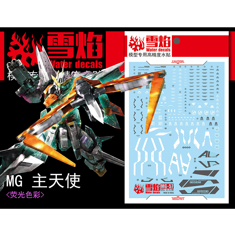 Model Kit Decals - Стикеры для моделей Kyrios, флуоресцентные, 1/100