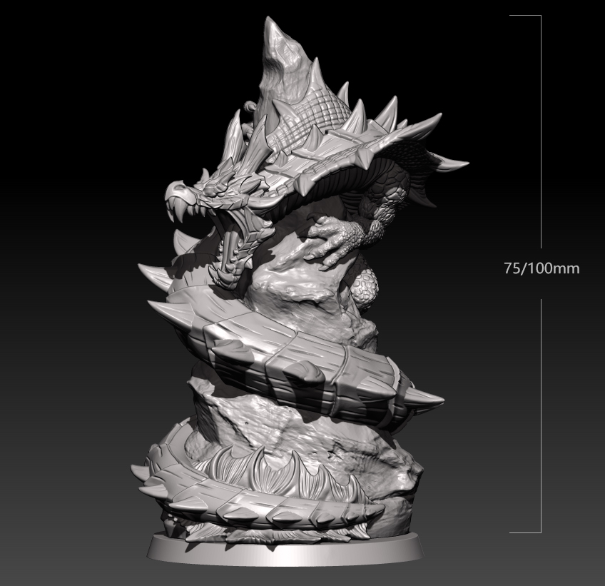 Model Kit Dragon - Наборы моделей из смолы, 75 мм,
