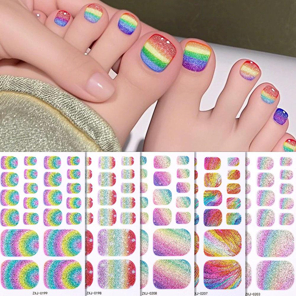 Waterslide Decal Paper - Наклейки для ногтей на ногах с