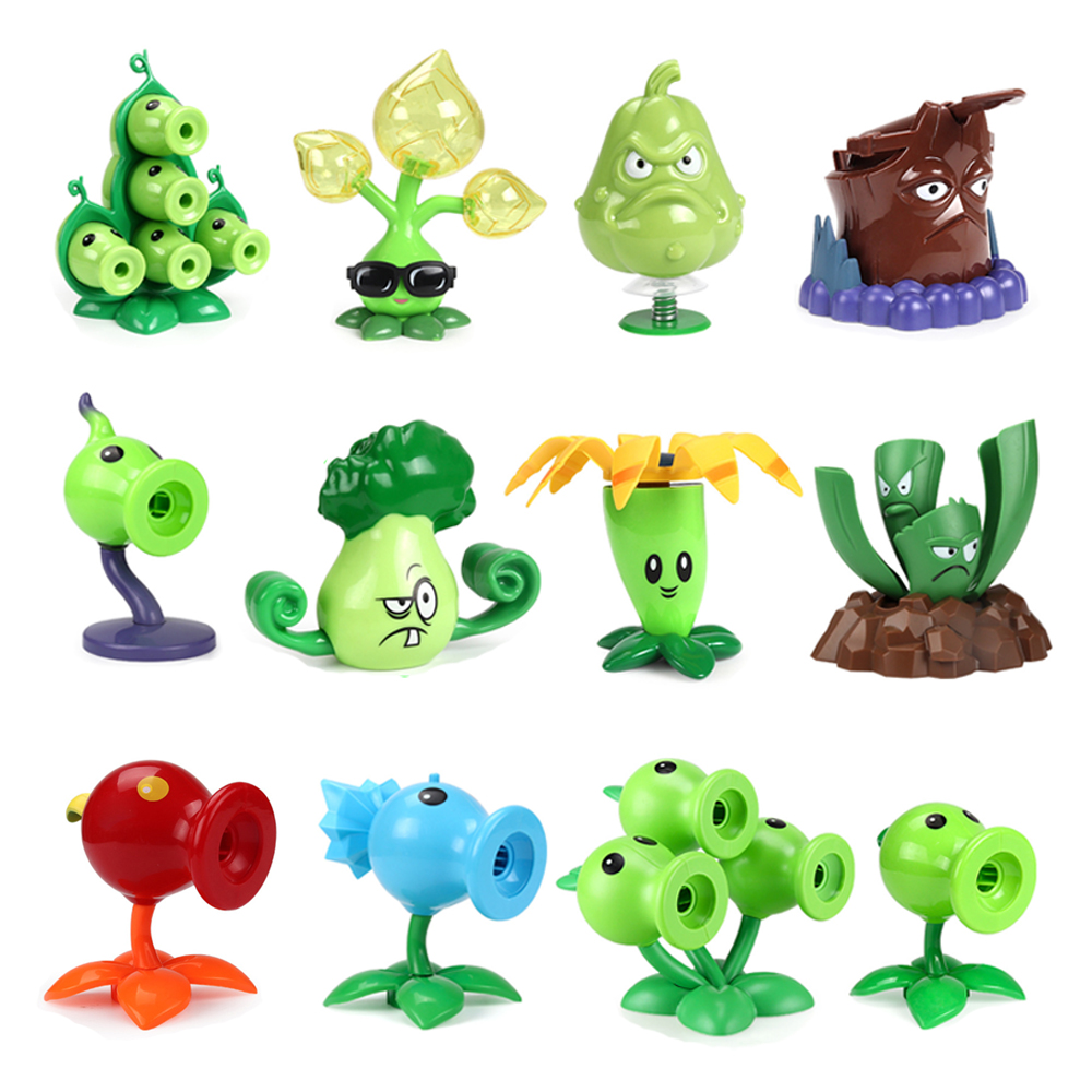 Model Kit Zombie - Фигурки Plants vs. Zombies 2: Горохострел,