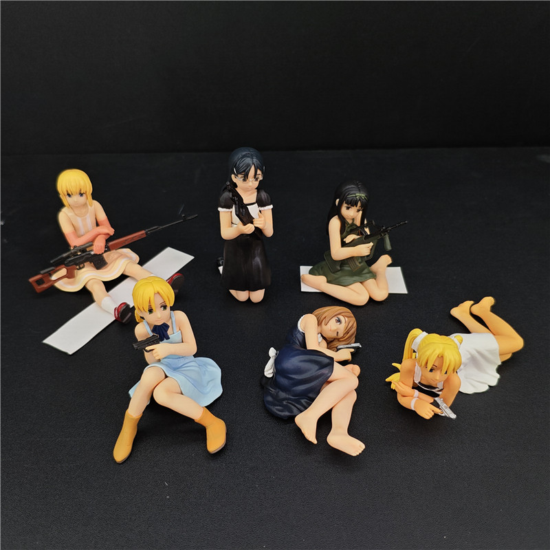 Model Kit Gunpla - Миниатюрные аниме-фигурки Gunslinger Girl от Kadokawa
