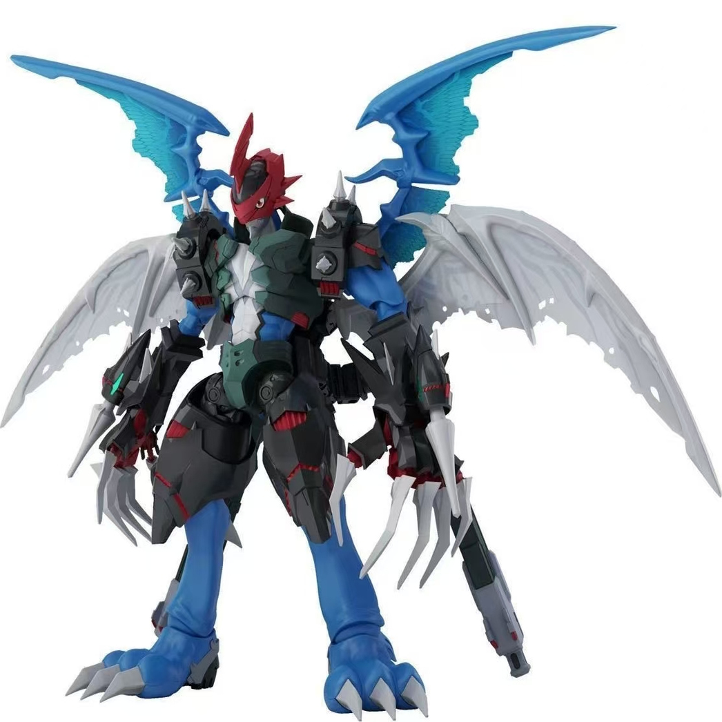 Model Kit Dragon - Конструктор Figurerise FRS: Цифровой Монстр-Дракон, Динозавр,