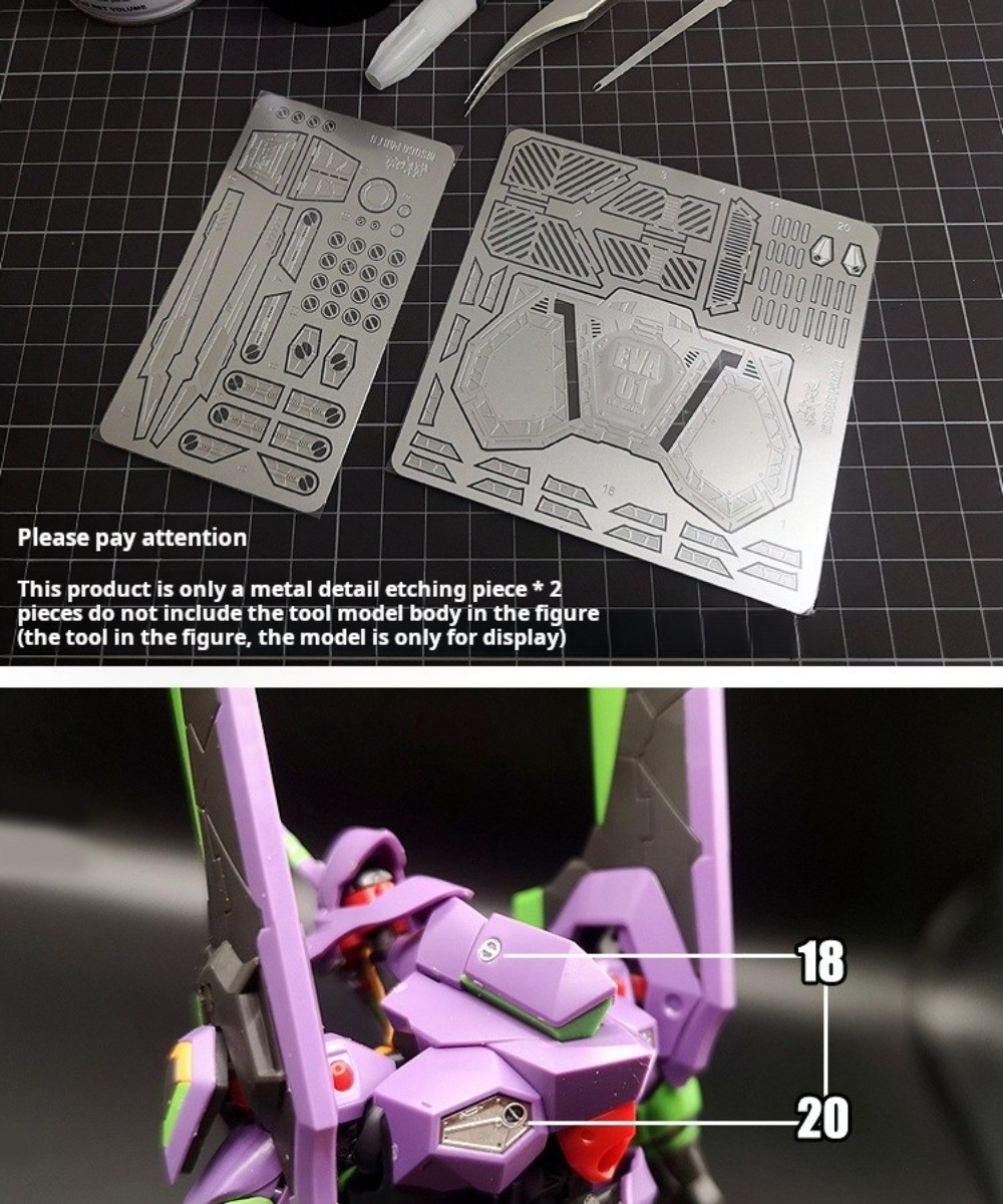 Model Kit Eva 01 - MS066 MSWZ металлические травировочные детали RG