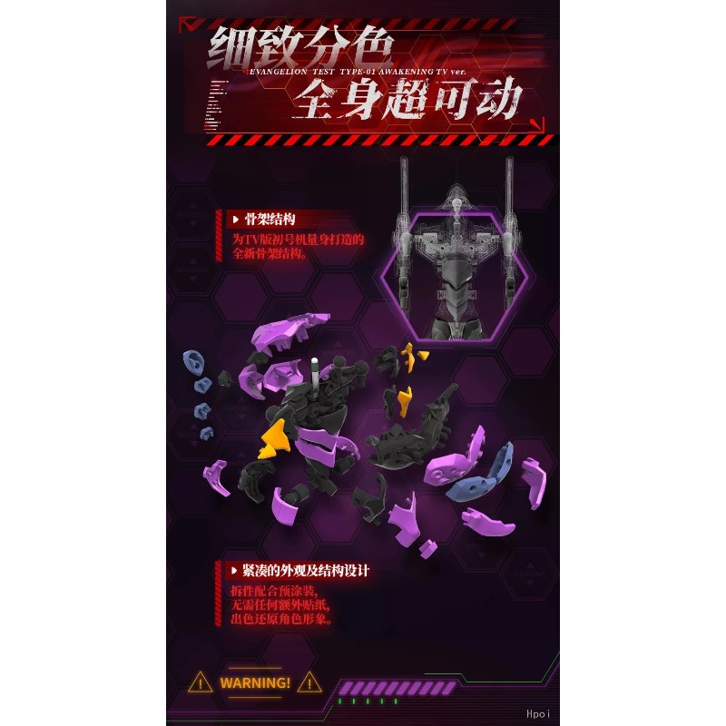 В наличии: Сборная фигурка Blo – обзор и цена Model Kit Eva 01