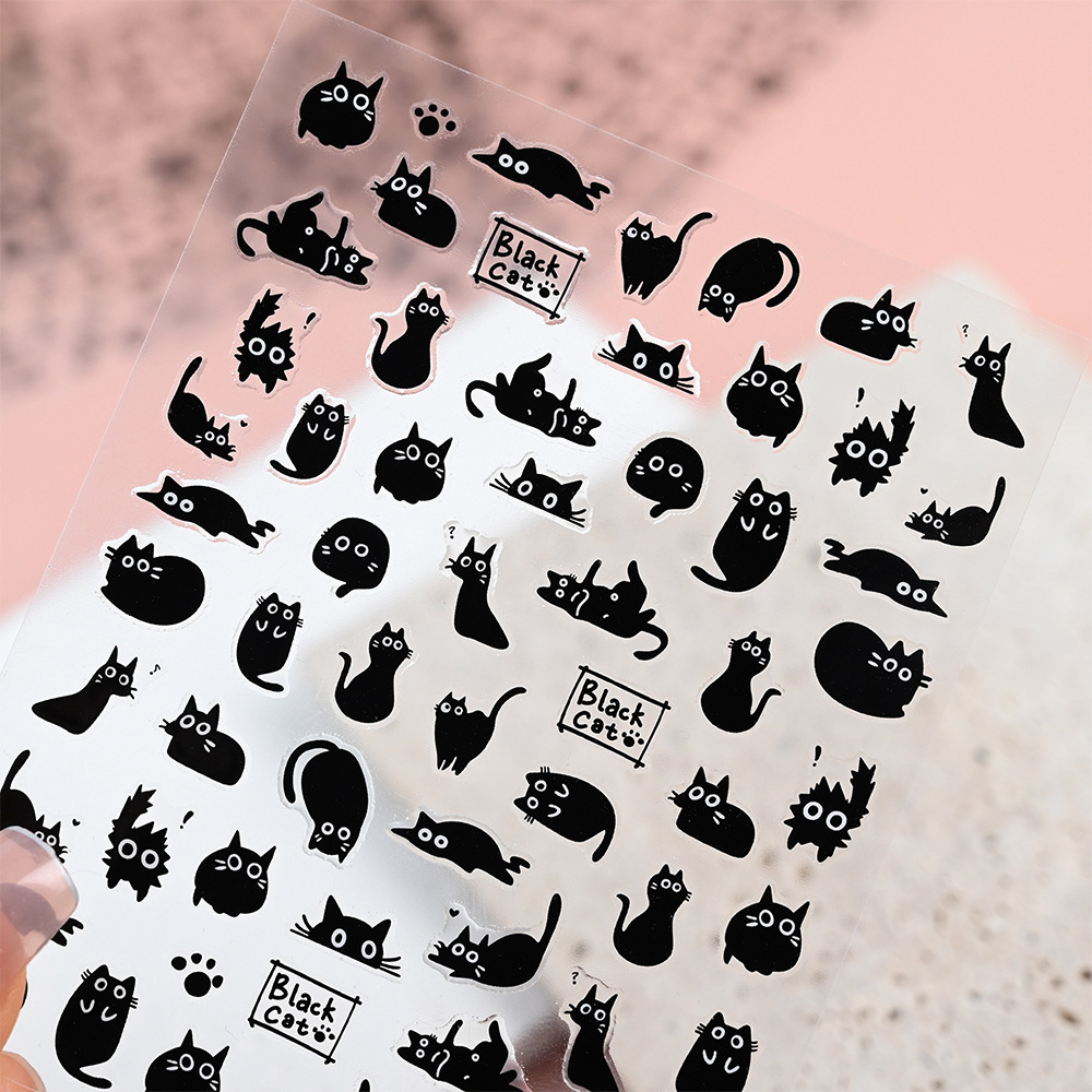 Набор из 6/12 черных наклеек с – обзор и цена Waterslide Decal Paper