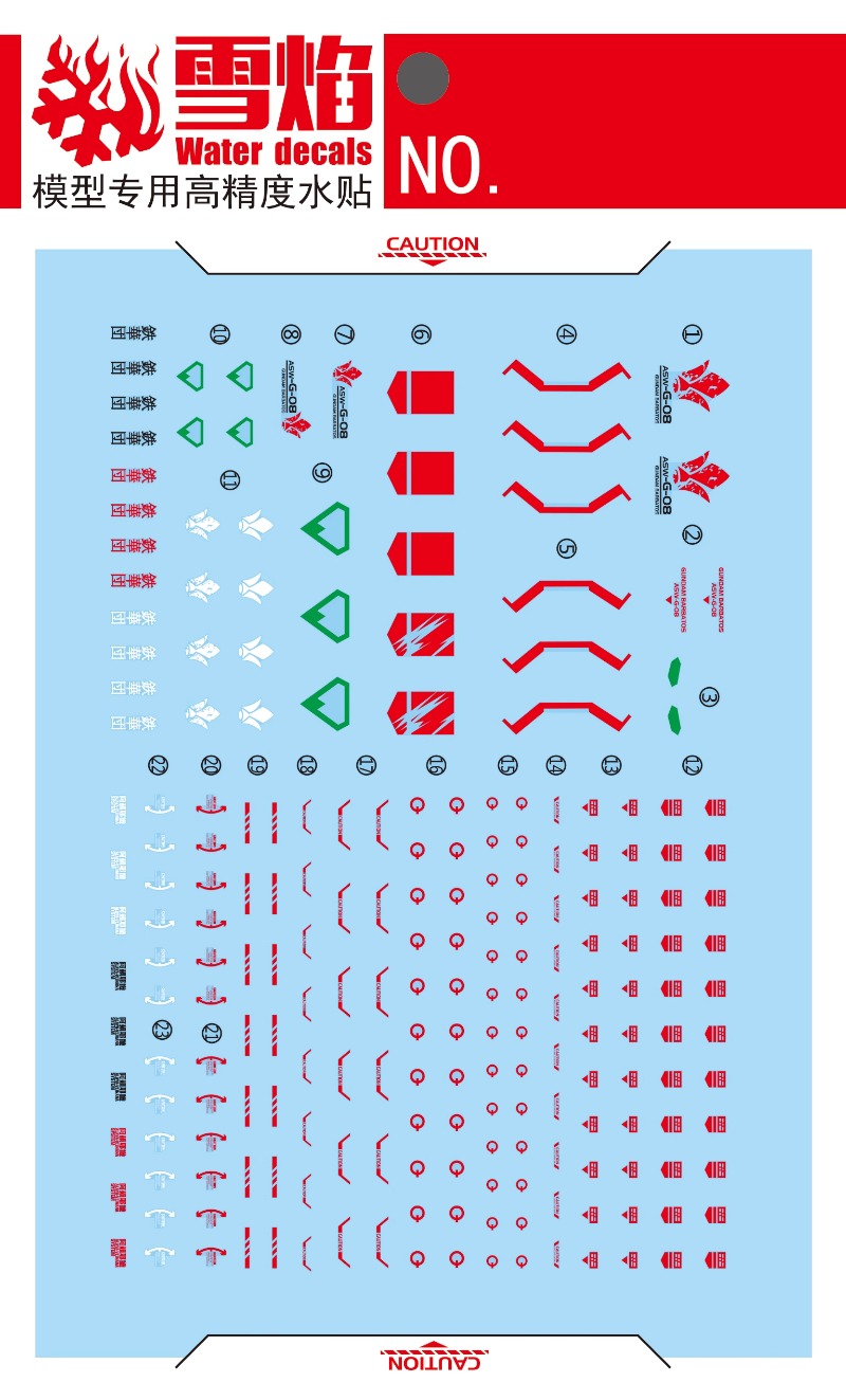 Высокоточные флуоресцентные во – обзор и цена Model Kit Decals