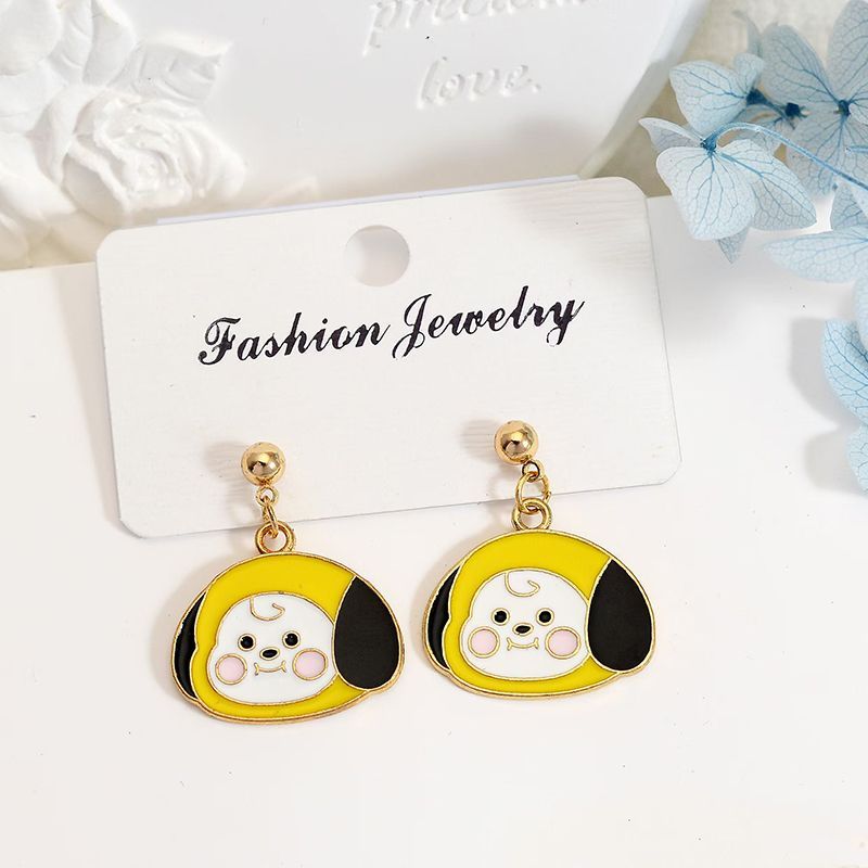 Серьги BT21 Chimmy Tata Koya R – обзор и цена Model Kit Girls