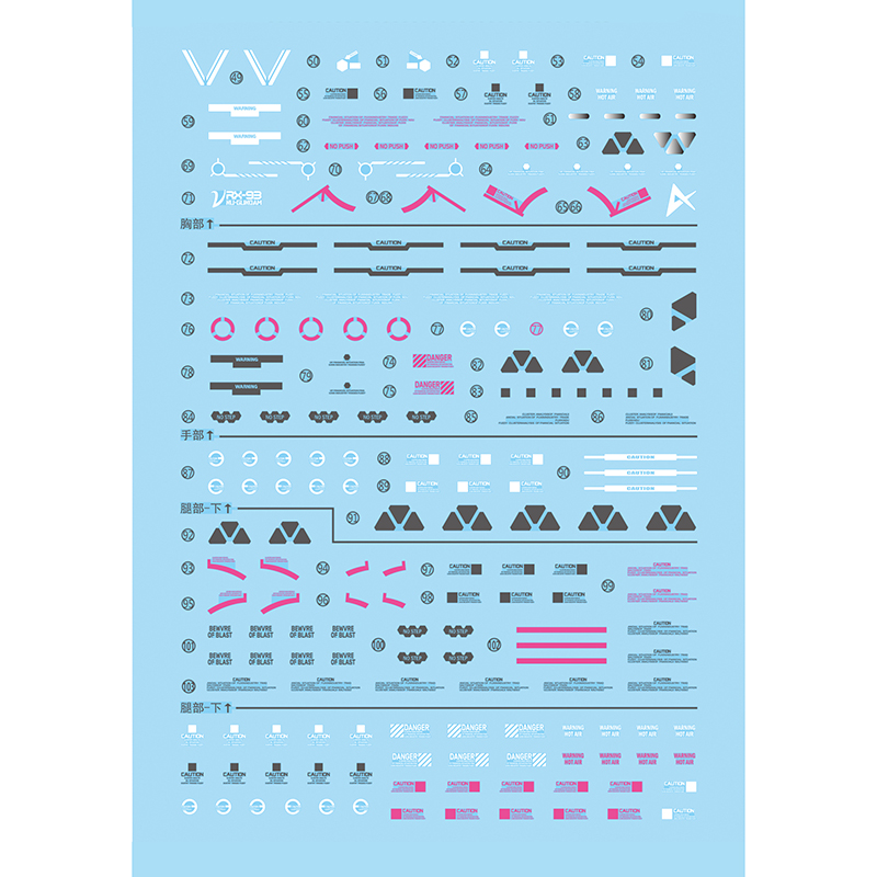 Наклейки на модели, наклейки с – обзор и цена Model Kit Decals