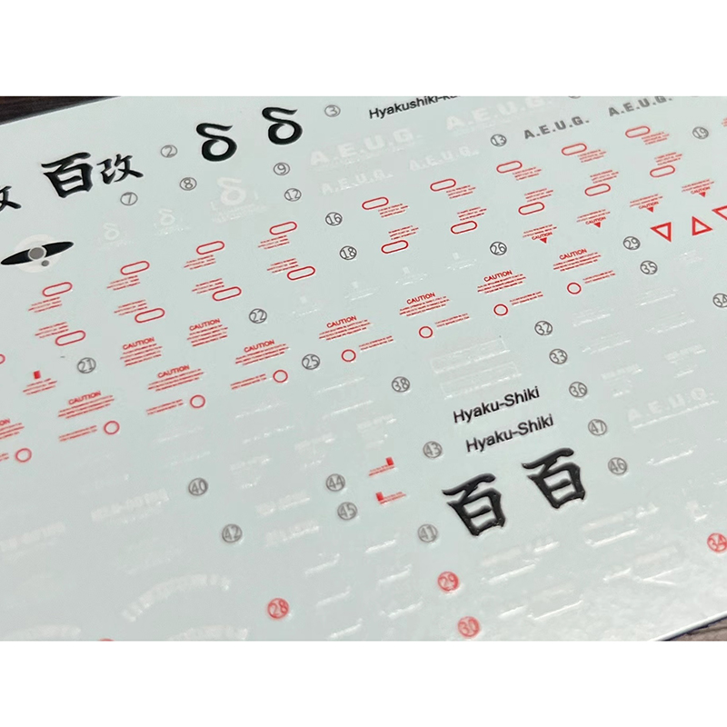Наклейки на модели, наклейки с – обзор и цена Model Kit Decals
