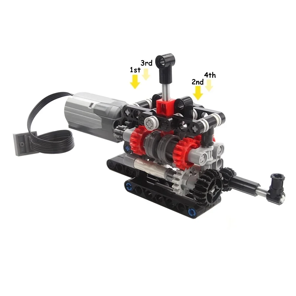 MOC высокотехнологичная 4-скор – обзор и цена Model Kit Motor