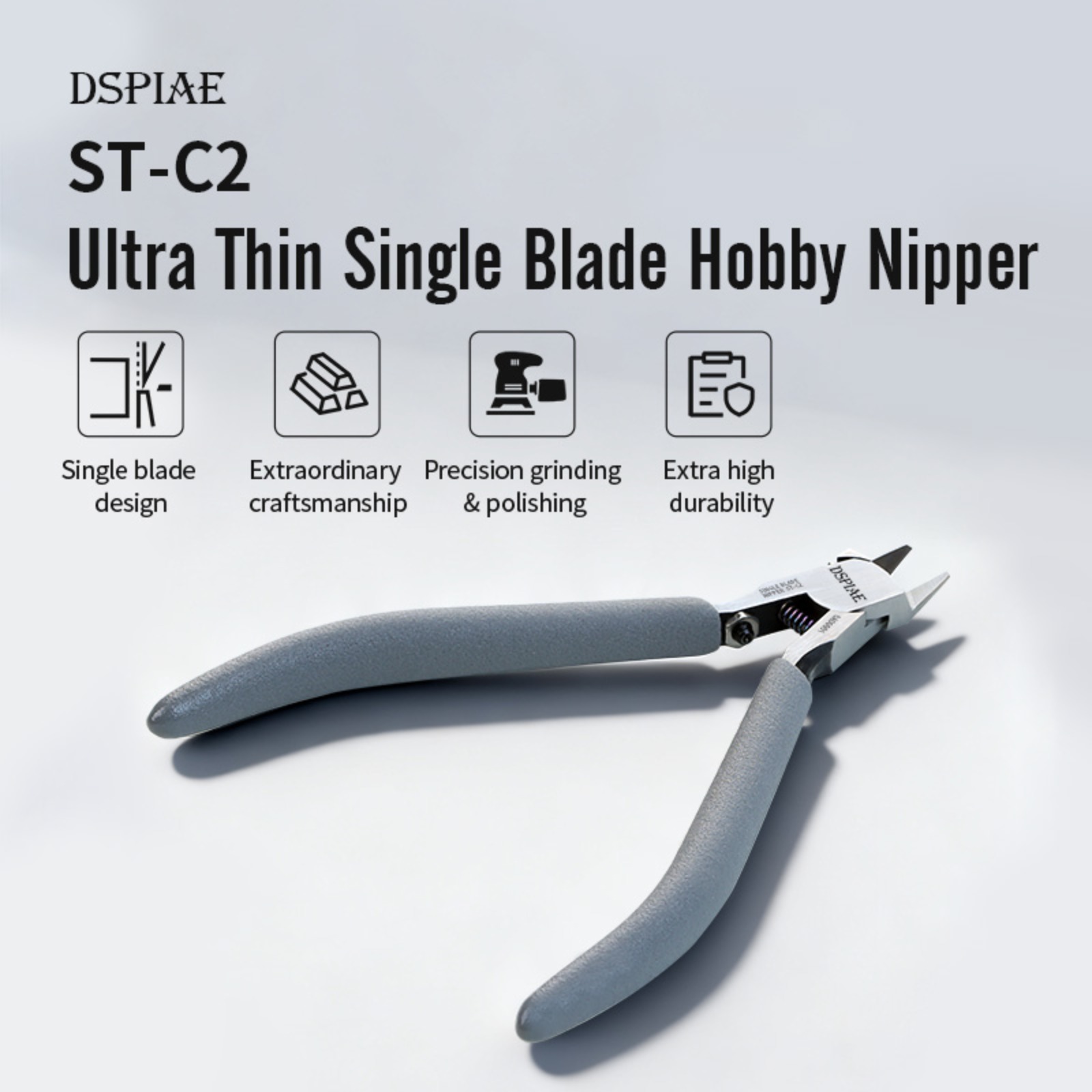 DSPIAE ST-C2 Ультратонкие куса – обзор и цена Model Kit Nippers