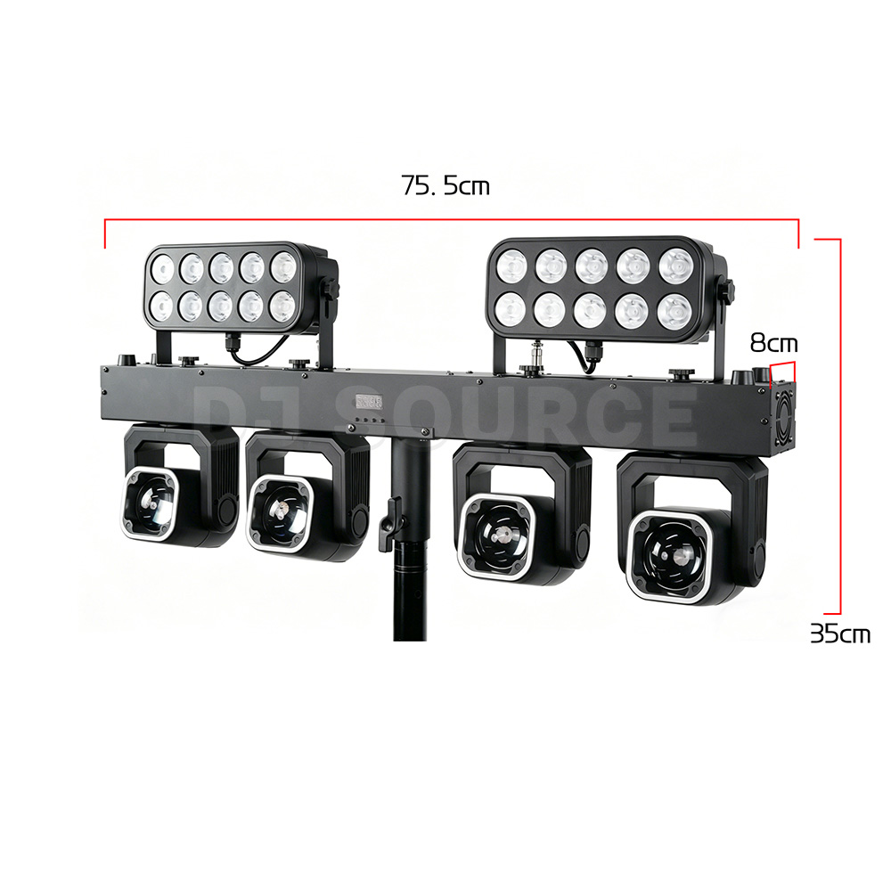 Светодиодный LED RGBW 4-в-1 пр – обзор и цена Wash Effect Set