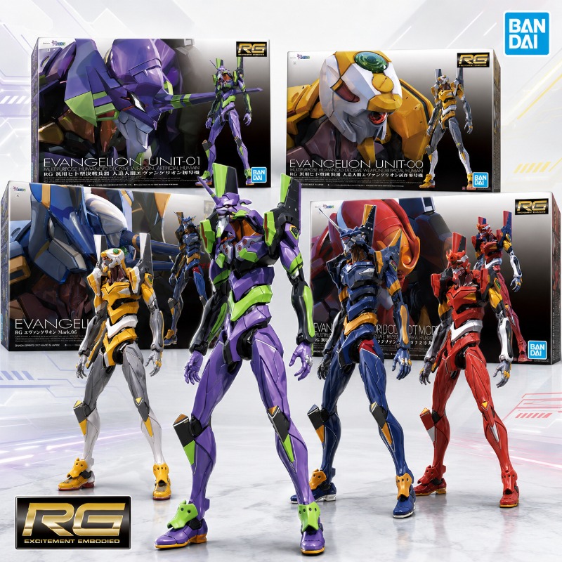 Оригинальные аниме-фигурки Ban – обзор и цена Model Kit Eva 01