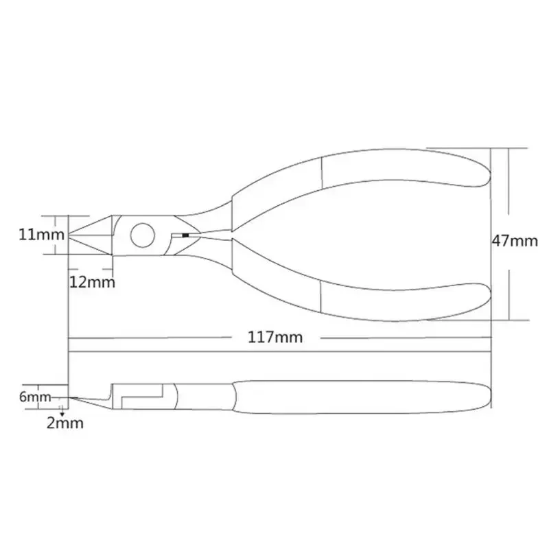 Прецизионные острые кусачки из – обзор и цена Model Kit Nippers