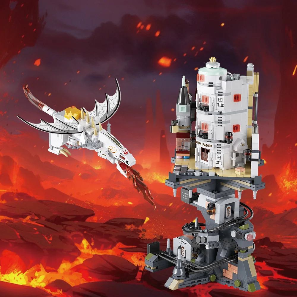 1000 шт. Gringottses Wizard To – обзор и цена Model Kit Dragon