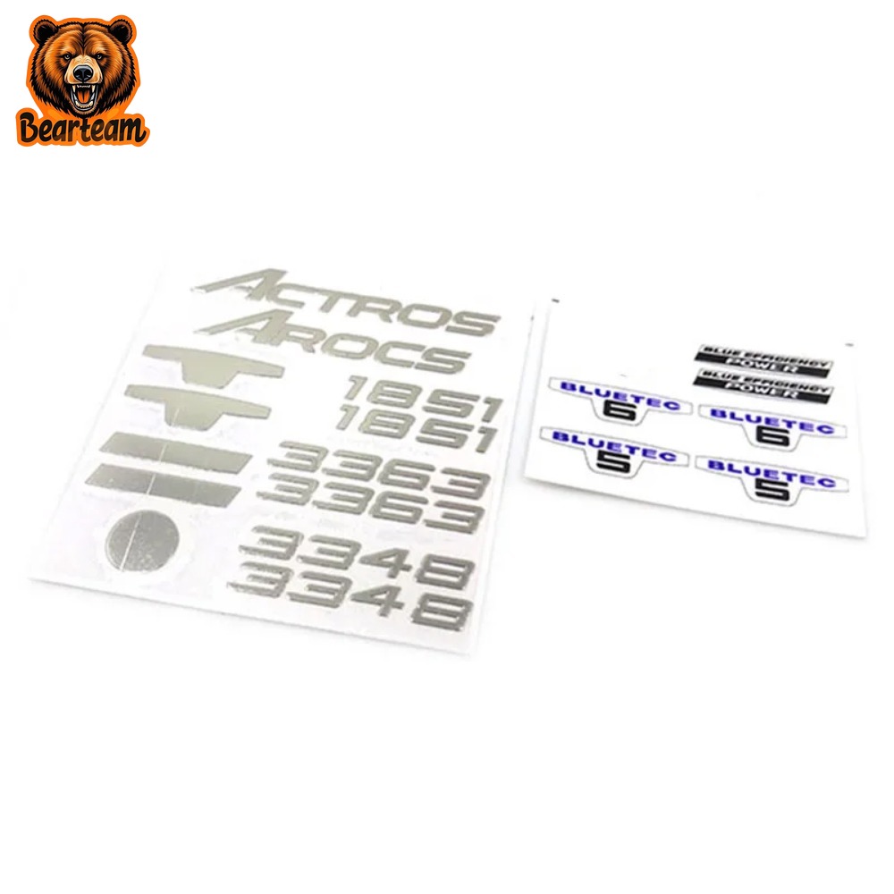 Для 1/14 радиоуправляемого гру – обзор и цена Model Kit Decals