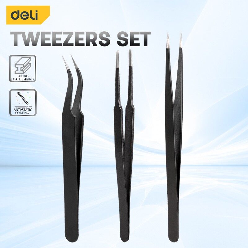Deli 3 шт. набор пинцетов из м – обзор и цена Model Kit Nippers